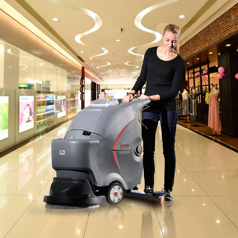 GM50B高美手推式洗地机|天津电瓶式洗地机
